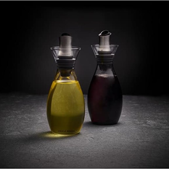 COLE & MASON Flow-Select Oil & Vinegar Pourers, A set of 3, Great Condition - Picture 1 of 3